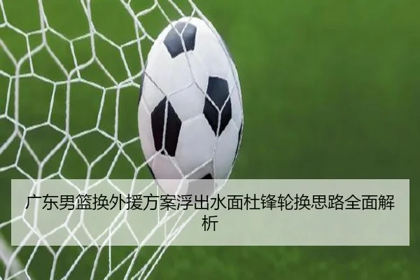 广东男篮换外援方案浮出水面杜锋轮换思路全面解析 - MILANSPORT